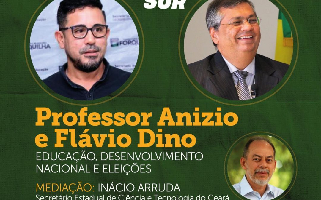 Professor Anízio debate tema da Educação e Desenvolvimento em live com Flávio Dino
