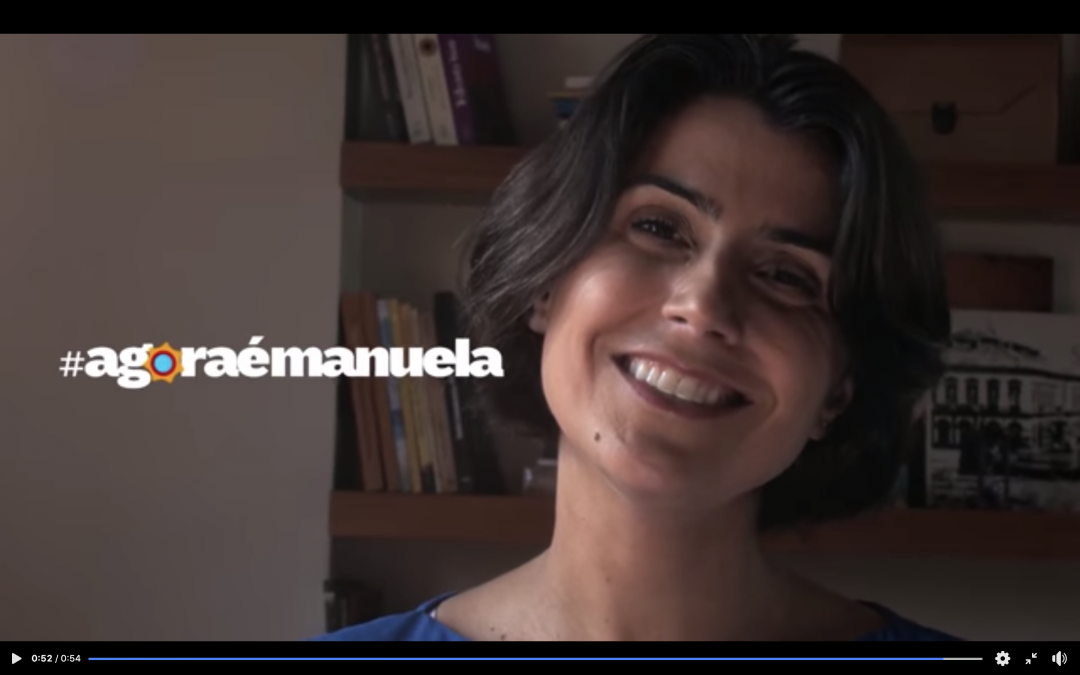 Manuela d’Ávila dá boas-vindas à primavera após longo “inverno político” em Porto Alegre