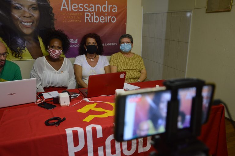Alessandra Ribeiro é lançada candidata do PCdoB à prefeitura de Campinas