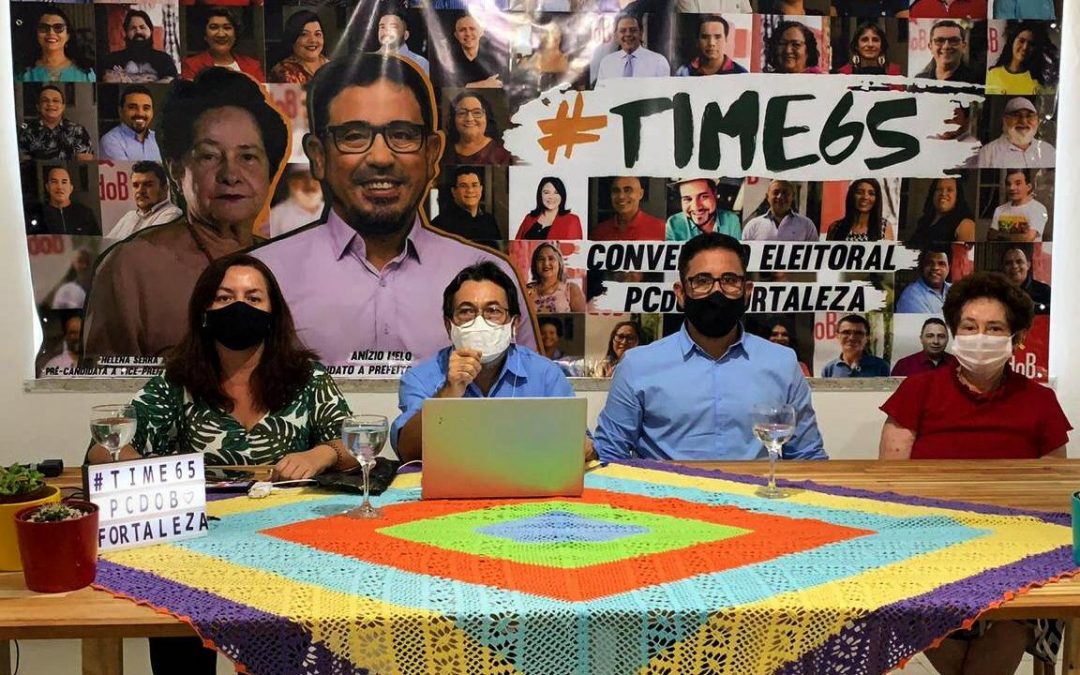 PCdoB confirma candidatura de Professor Anízio e Helena Serra Azul para prefeitura de Fortaleza