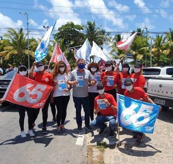 Cícero Filho realiza carreata e visita bairros para conversar com a população de Maceió