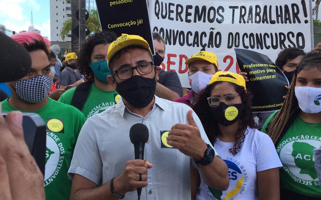 Professor Anízio defende valorização dos professores e concurso público em Fortaleza