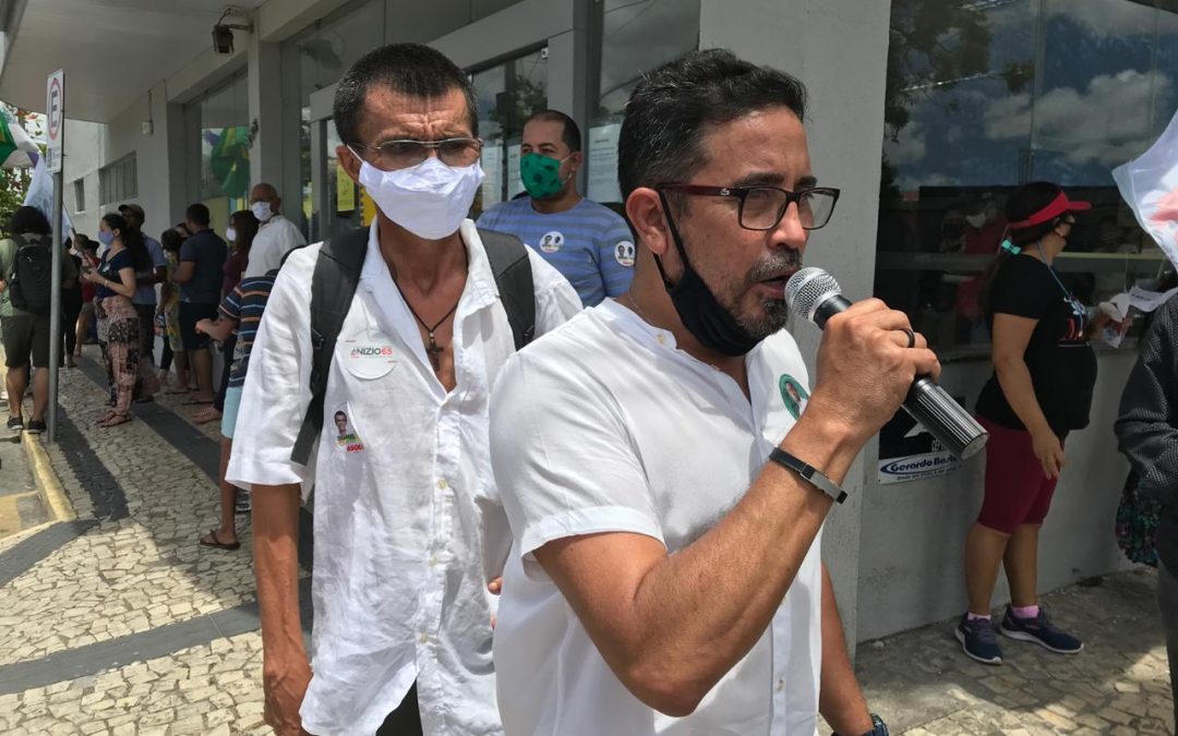 Professor Anízio agradece eleitores e diz que vai continuar na luta por direitos em Fortaleza