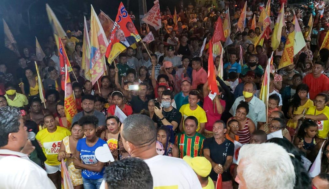 Presidente do PCdoB Maranhão, Márcio Jerry cumpre agenda em cidades da baixada