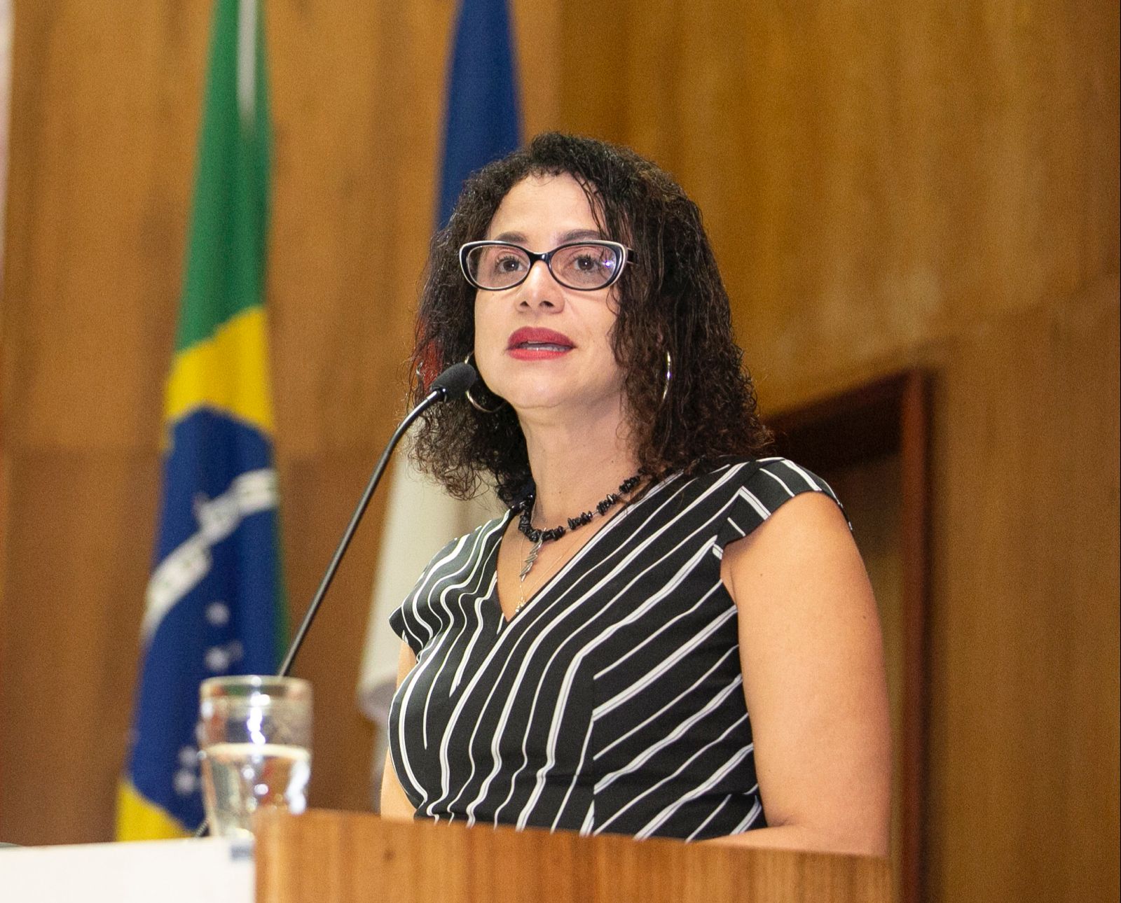 Luciana critica Bolsonaro por crise social e imagem externa do país