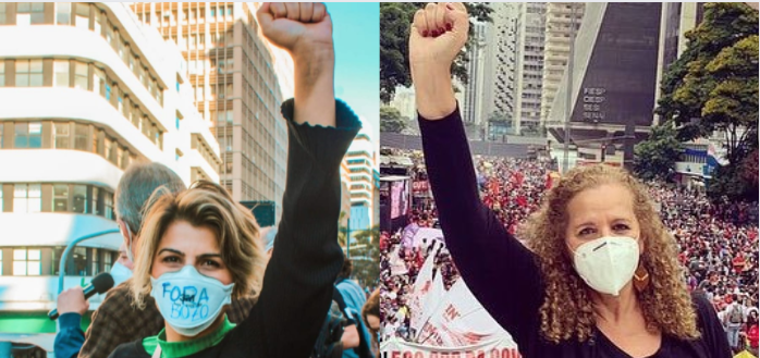 Jandira e Manuela repudiam golpe de 64: ditadura nunca mais!
