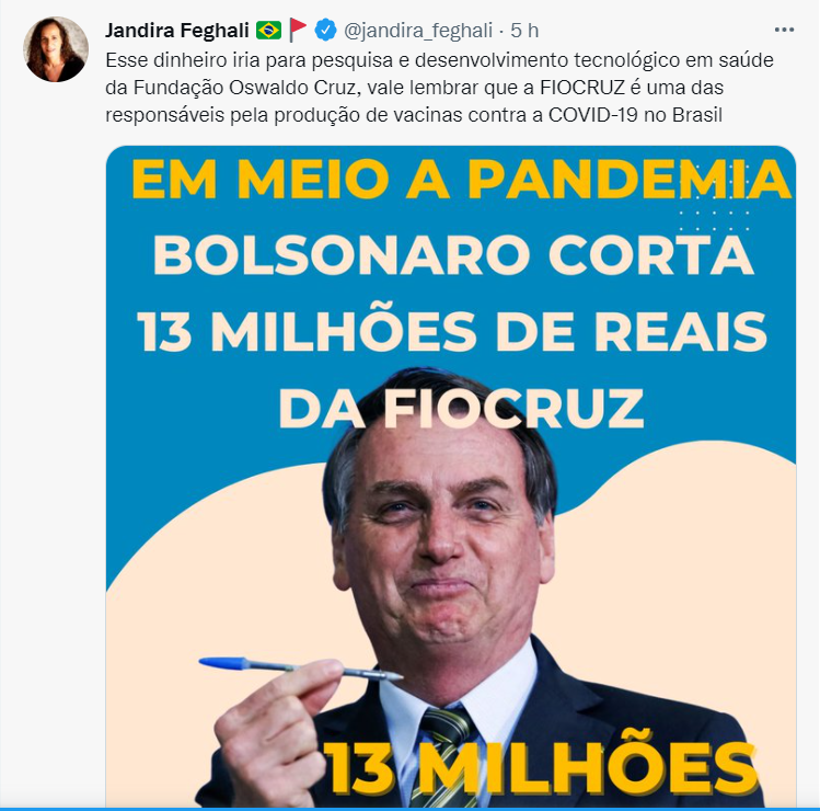Parlamentares do PCdoB manifestam-se contra vetos de Bolsonaro