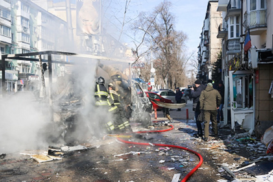 Tropas ucranianas disparam míssil contra o centro de Donetsk