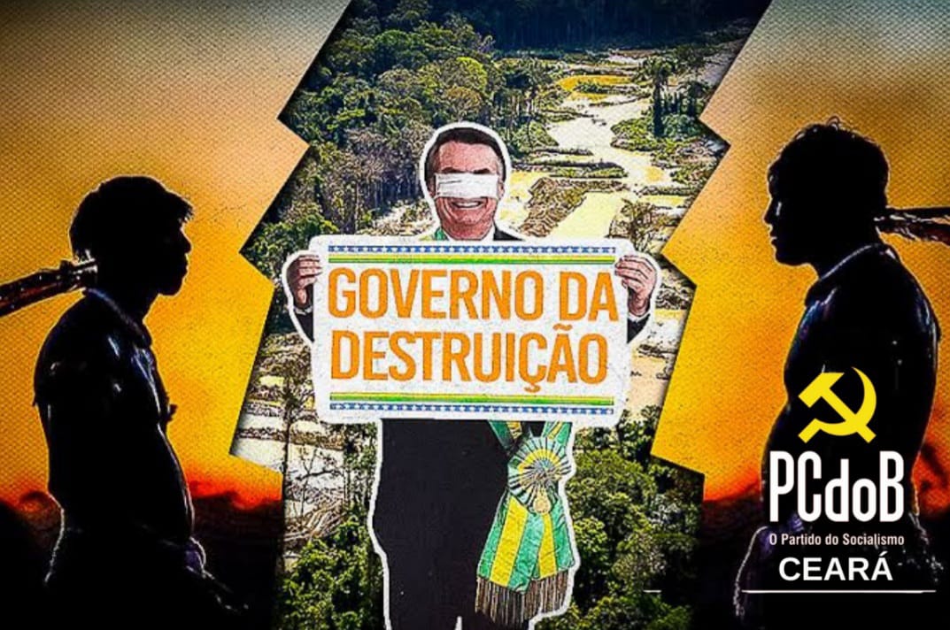 PCdoB repudia medalha de mérito indígena entregue a Bolsonaro