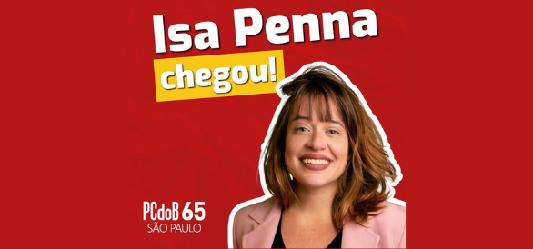 PCdoB recebe filiação da deputada Isa Penna em ato nesta quarta (16)