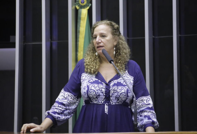 Jandira Feghali critica destruição dos serviços públicos por Bolsonaro