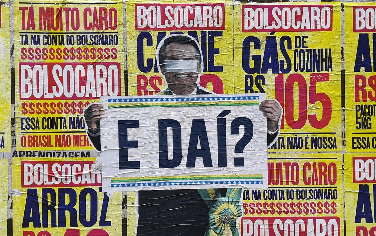 Manifestantes vão às ruas no sábado (9) contra a carestia e a fome