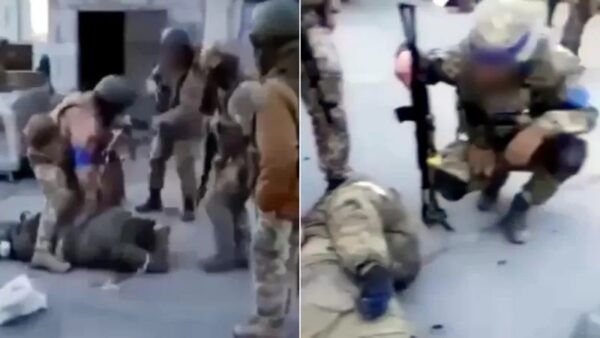 Vídeo com nazis ucranianos baleando prisioneiros russos é autêntico