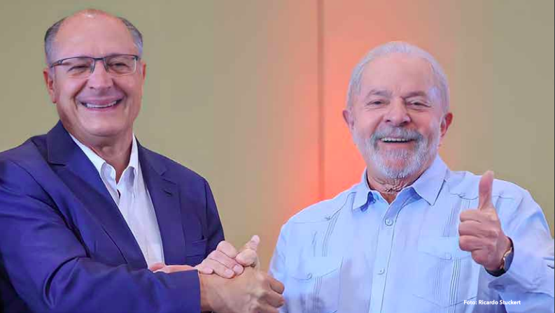PT confirma Alckmin para vice de Lula e federação