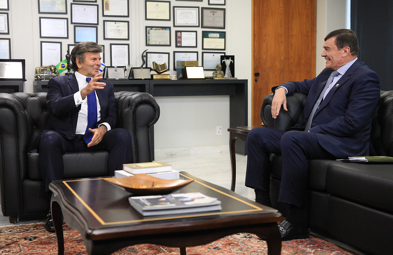STF e Defesa se reúnem “pela harmonia entre instituições”