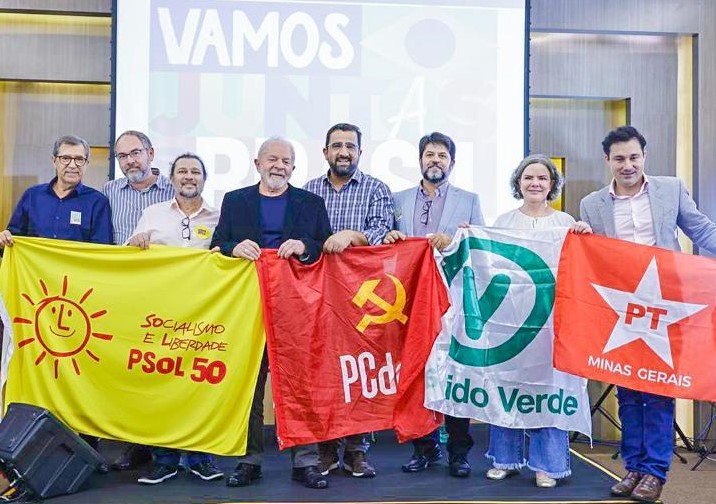 PCdoB participa de encontro de partidos progressistas com Lula em MG