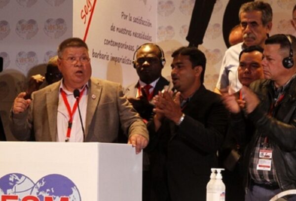18º Congresso da Federação Sindical Mundial condena expansão da Otan