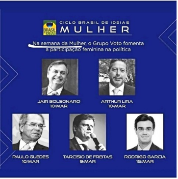 No Brasil de Bolsonaro, só homens debatem sobre mulheres na política