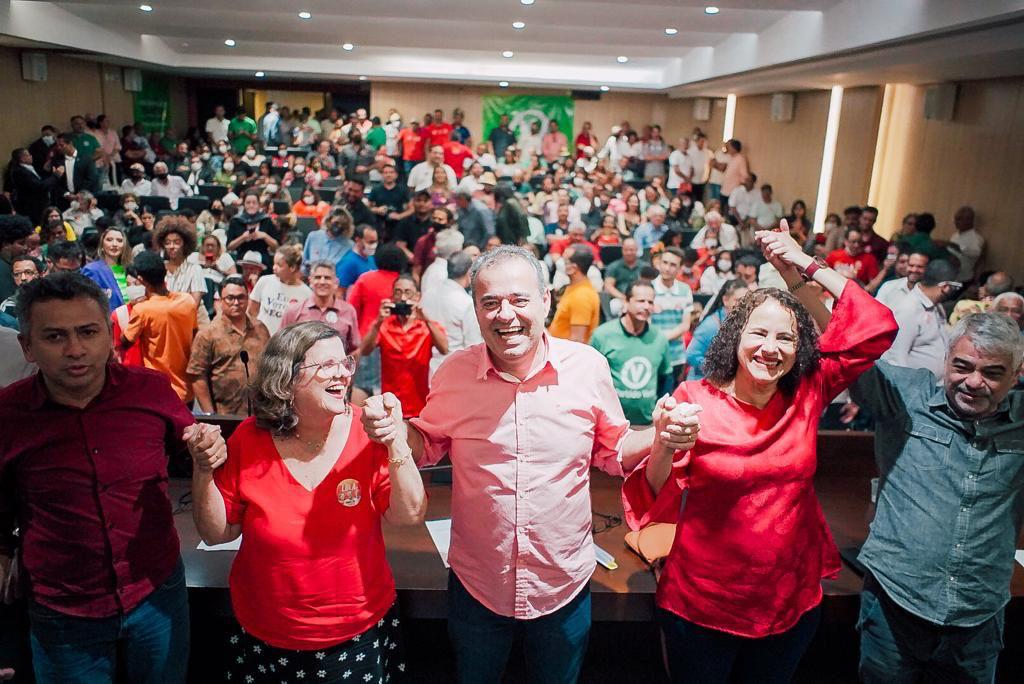 Federação realiza convenção e formaliza apoio à Frente Popular em PE