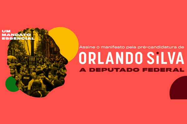 Artistas assinam manifesto em apoio à reeleição de Orlando Silva