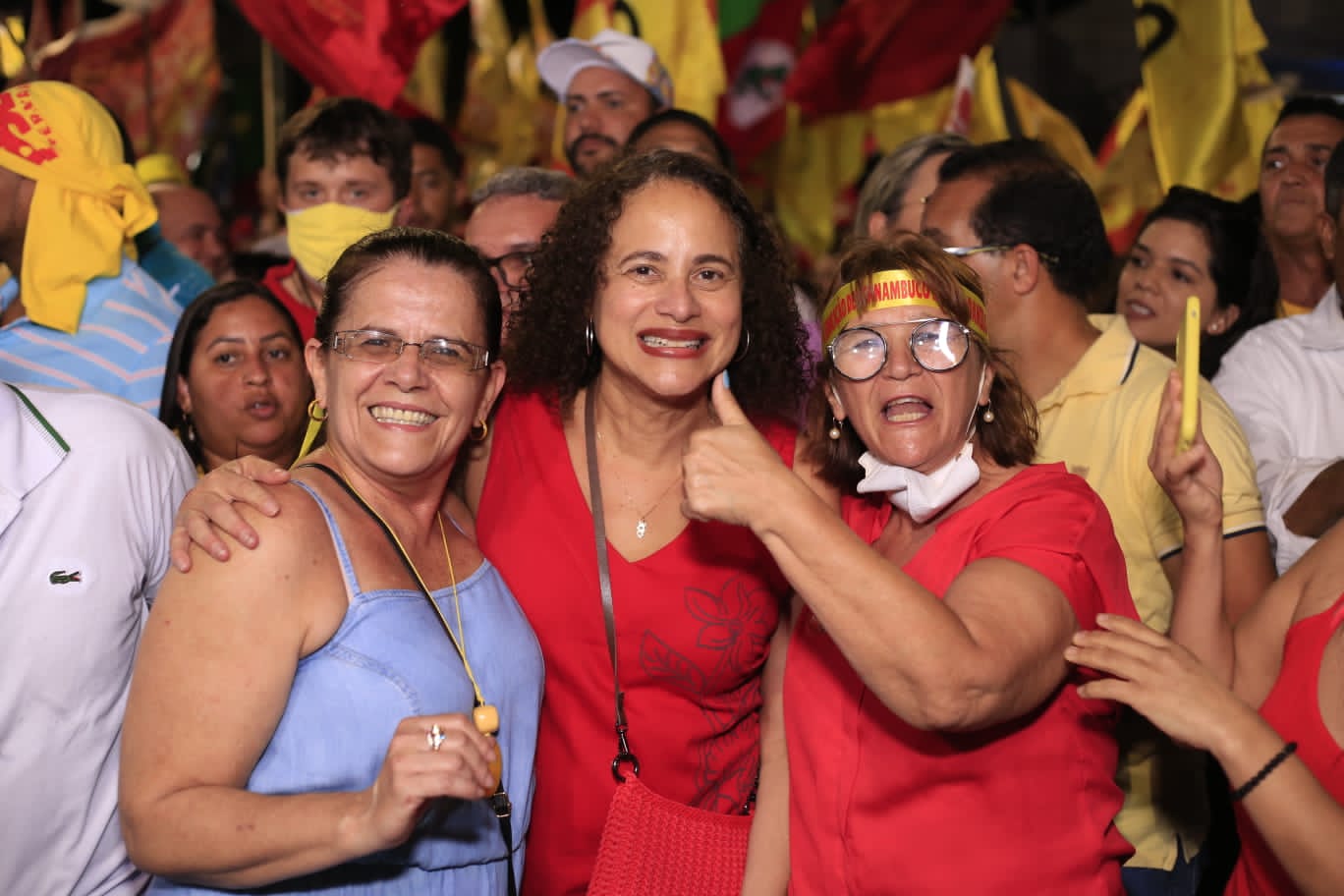 “Nós somos a turma do Fora Bolsonaro”, diz Luciana Santos