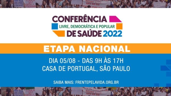 Conferência de Saúde e ato em defesa do SUS acontecem nesta sexta, 05
